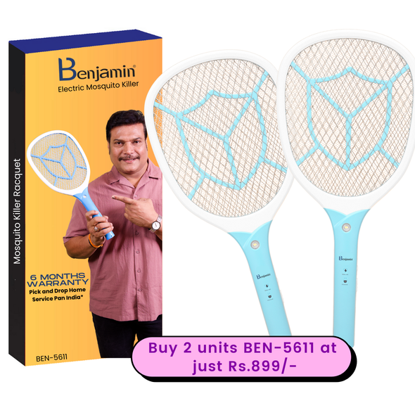 Buy 2 BEN-5611 Mosquito Bats at just Rs.899/-